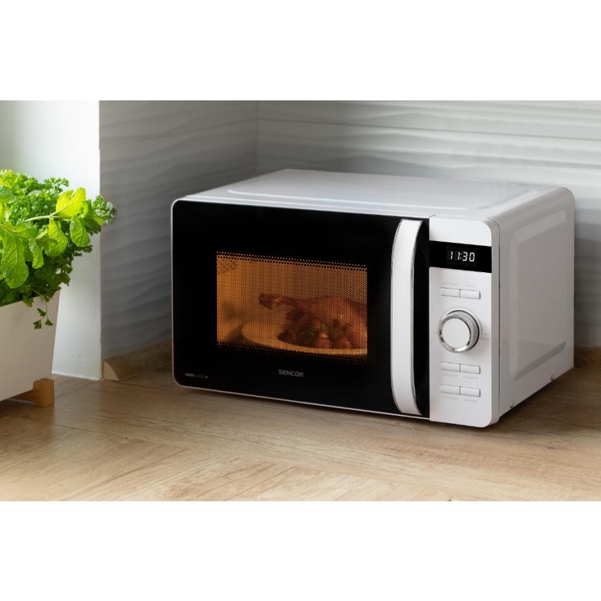 Sencor - Mikrovlnná trouba 800W/230V 17 l bílá