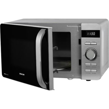 Sencor - Mikrovlnná trouba 800W/230V 17 l stříbrná