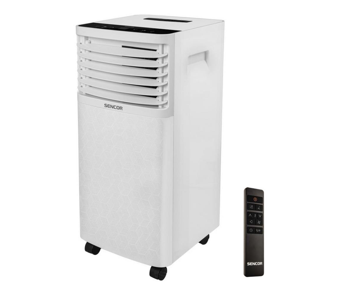 Sencor Sencor-Mobilní klimatizace s LCD displejem 3v1 930W/230V 7000 BTU Wi-Fi bílá +DO FT0455
