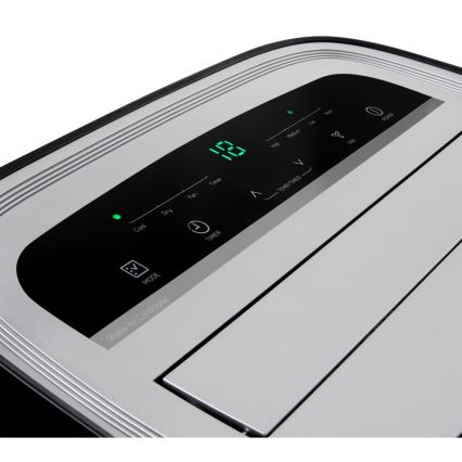 Sencor - Mobilní klimatizace s LED displejem 3v1 1000W/230V 9000 BTU černá + dálkové ovládání