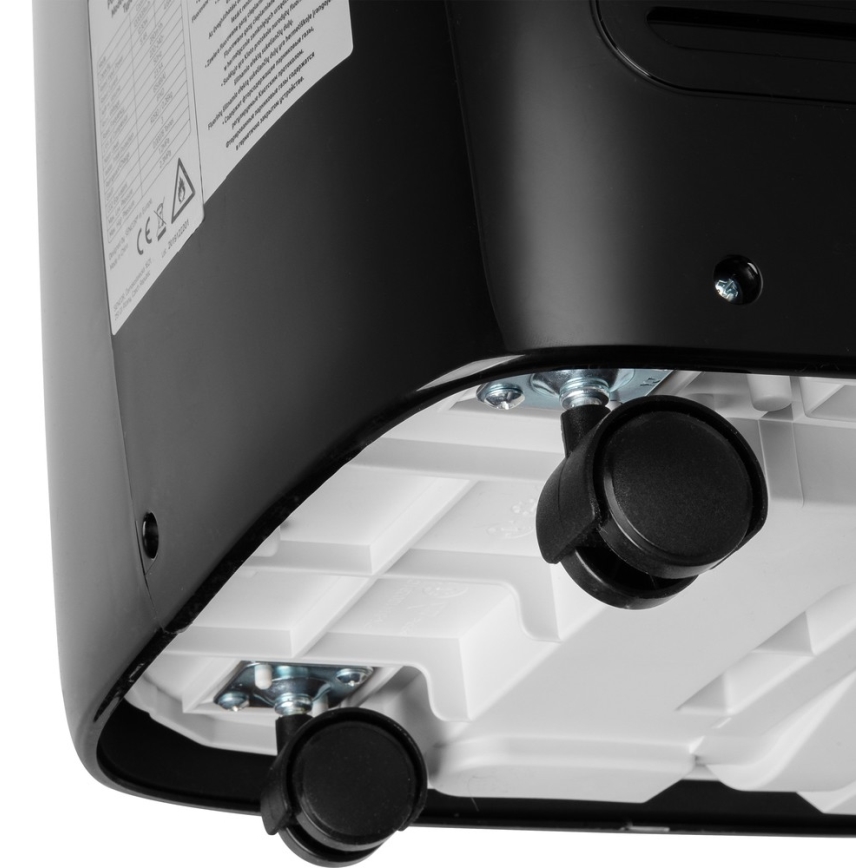 Sencor - Mobilní klimatizace s LED displejem 3v1 1000W/230V 9000 BTU černá + dálkové ovládání