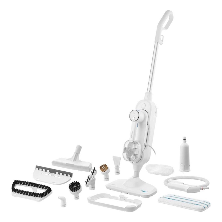 Sencor - Multifunkční parní mop 2v1 1500W/230V IPX4 bílá