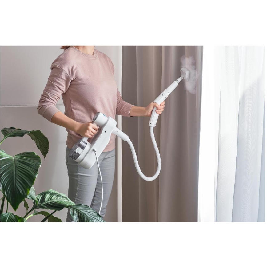 Sencor - Multifunkční parní mop 2v1 1500W/230V IPX4 bílá
