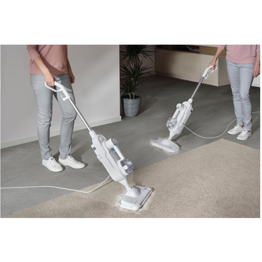 Sencor - Multifunkční parní mop 2v1 1500W/230V IPX4 bílá