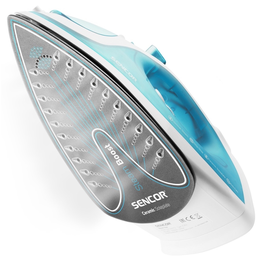 Sencor - Napařovací žehlička 2200W/230V modrá/bílá