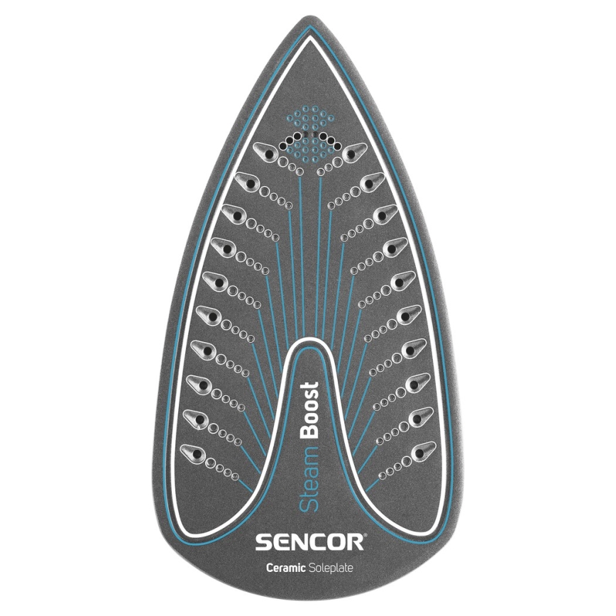 Sencor - Napařovací žehlička 2200W/230V modrá/bílá