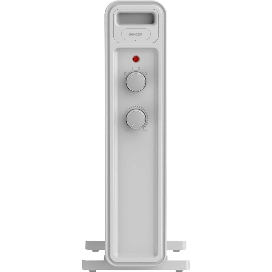 Sencor - Olejový ohřívač s 7 žebry 600/900/1500W/230V bílá