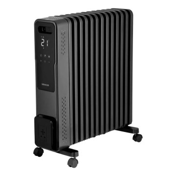 Sencor - Olejový ohřívač se 13 žebry 1000/1500/2730W/230V Wi-Fi černá