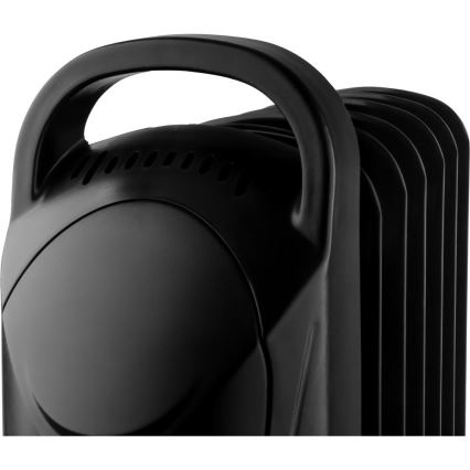 Sencor - Olejový ohřívač se 7 žebry 700W/230V černá