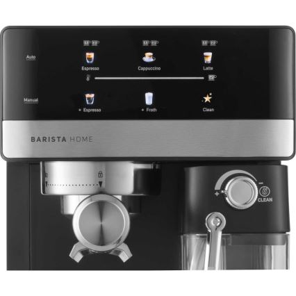 Sencor - Pákový kávovar espresso 1350W/230V černá/matný chrom