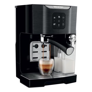 Sencor - Pákový kávovar espresso 1450W/230V černá/matný chrom