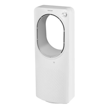 Sencor - Podlahový bezvrtulový ventilátor 50W/230V bílá