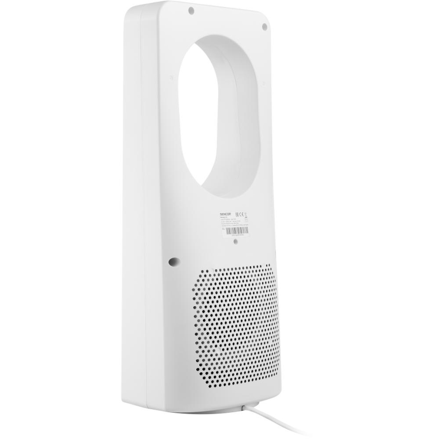 Sencor - Podlahový bezvrtulový ventilátor 50W/230V bílá