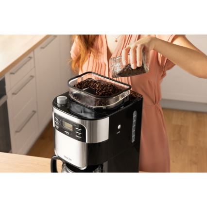 Sencor - Překapávací kávovar 1,5 l s LCD displejem 900W/230V