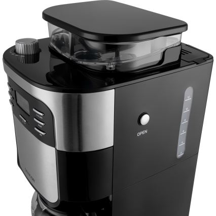 Sencor - Překapávací kávovar 1,5 l s LCD displejem 900W/230V