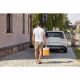 Sencor - Přenosná autochladnička 22 l 45W/12V oranžová/bílá
