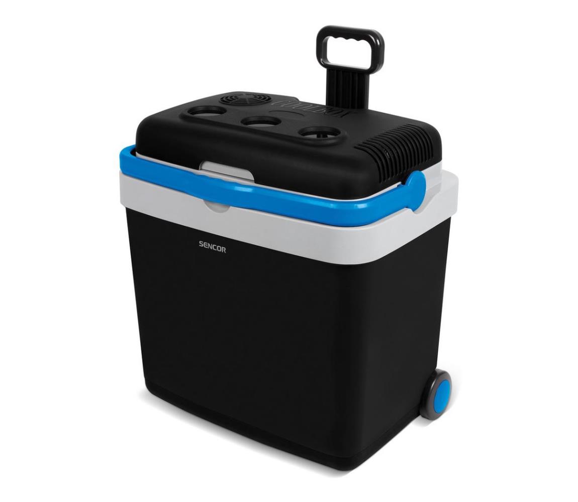 Sencor Sencor - Přenosná autochladnička 33 l 60W/12V/230V černá FT0462