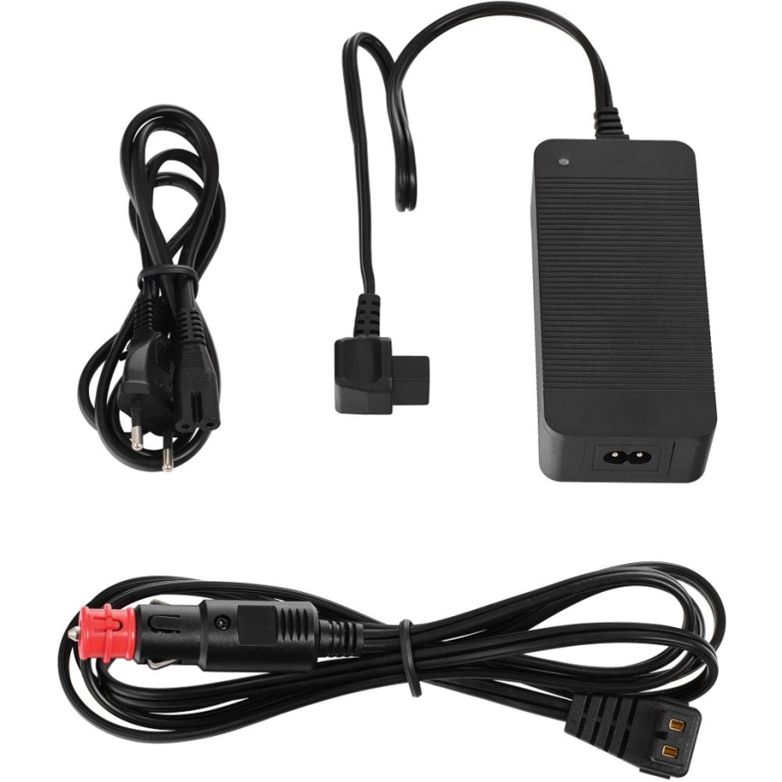 Sencor - Přenosná kompresorová autochladnička 55 l 70W/12V/230V modrá/bílá