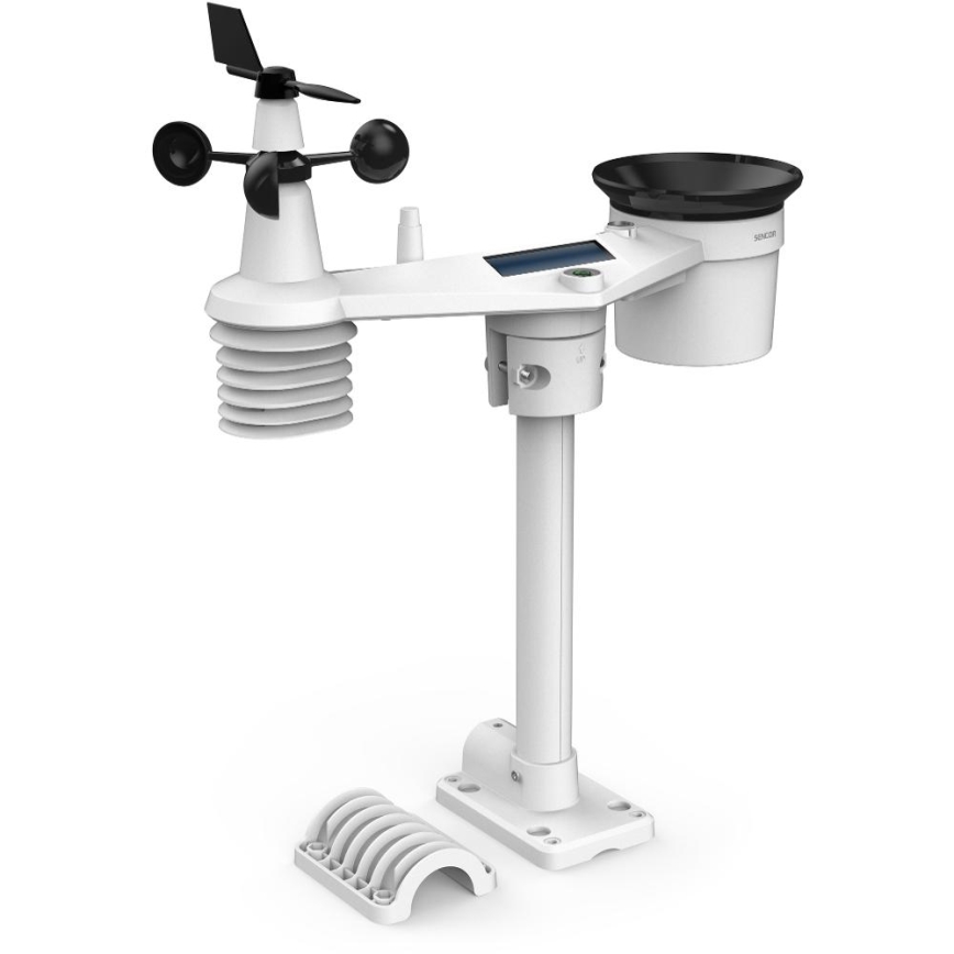 Sencor - Profesionální meteostanice s barevným LCD displejem 1xCR2032 Wi-Fi Tuya