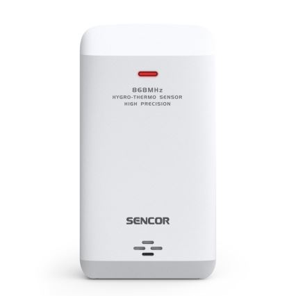 Sencor - Profesionální meteostanice s barevným LCD displejem 5V/1xCR2032 + 3xAA Wi-Fi