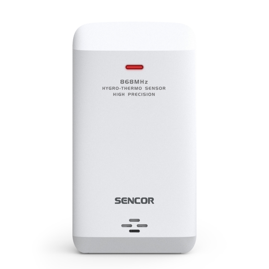 Sencor - Profesionální meteostanice s barevným LCD displejem 5V/1xCR2032 + 3xAA Wi-Fi