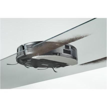 Sencor - Robotický vysavač s mopem 2v1 16W/2600 mAh Wi-Fi černá + dálkové ovládání