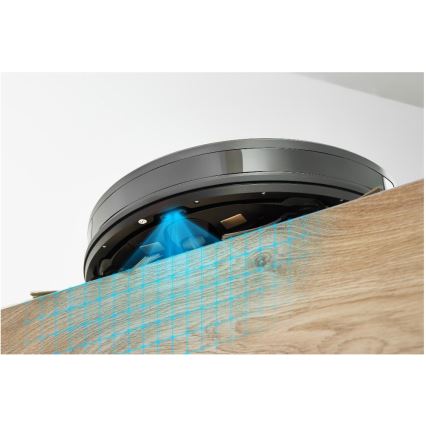 Sencor - Robotický vysavač s mopem 2v1 16W/2600 mAh Wi-Fi černá + dálkové ovládání