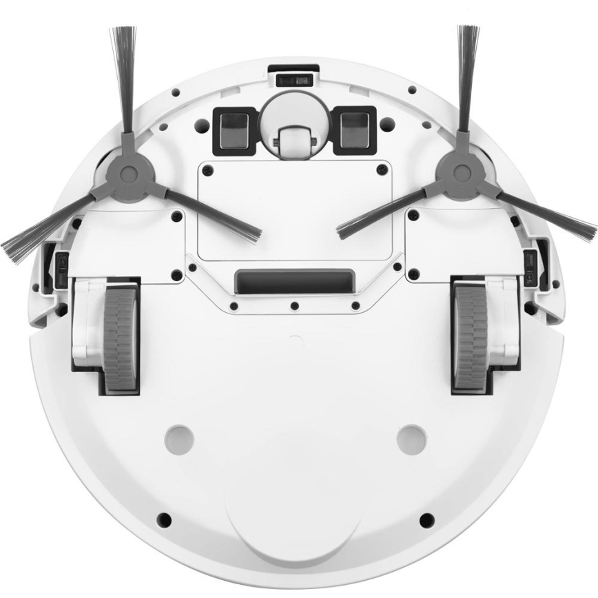 Sencor - Robotický vysavač s mopem 2v1 18W/1500 mAh bílá + dálkové ovládání