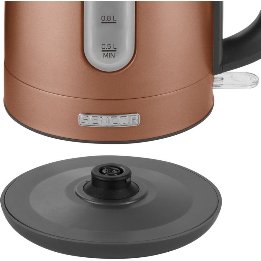 Sencor - Rychlovarná konvice 1,2 l 2150W/230V měděná