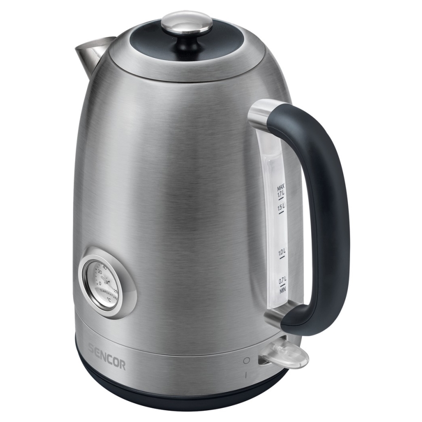 Sencor - Rychlovarná konvice 1,7 l 2200W/230V nerez