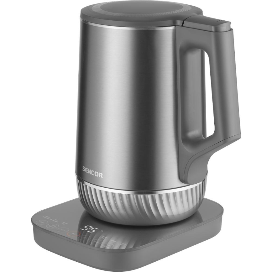 Sencor - Rychlovarná konvice s termoregulací 1,7 l 1800W/230V nerez