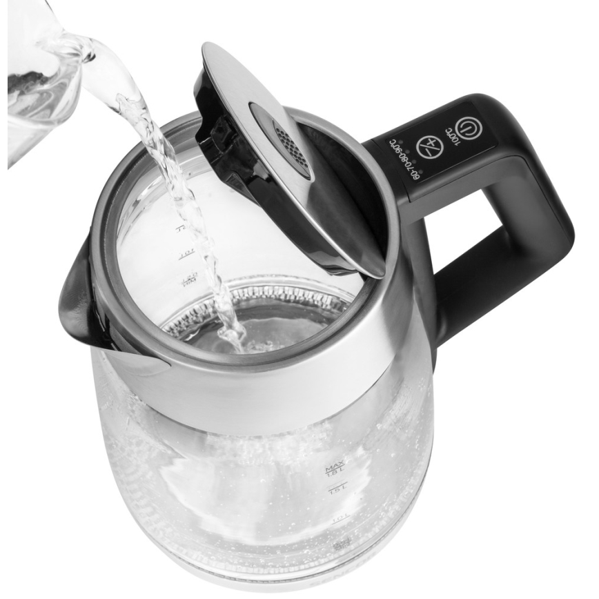 Sencor - Rychlovarná konvice s termoregulací a LED podsvícením 1,8 l 2200W/230V
