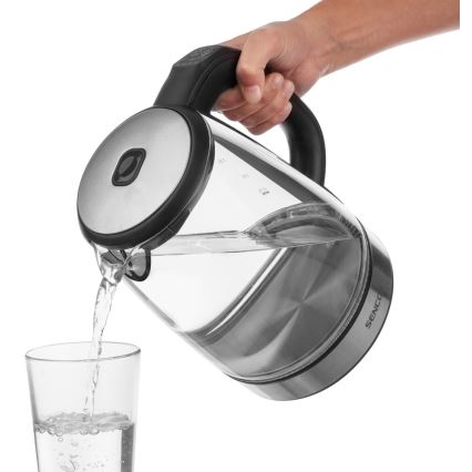 Sencor - Rychlovarná konvice s termoregulací a LED podsvícením 2 l 2200W/230V