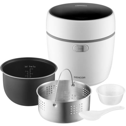 Sencor - Rýžovar 350W/230V 0,6 l bílá