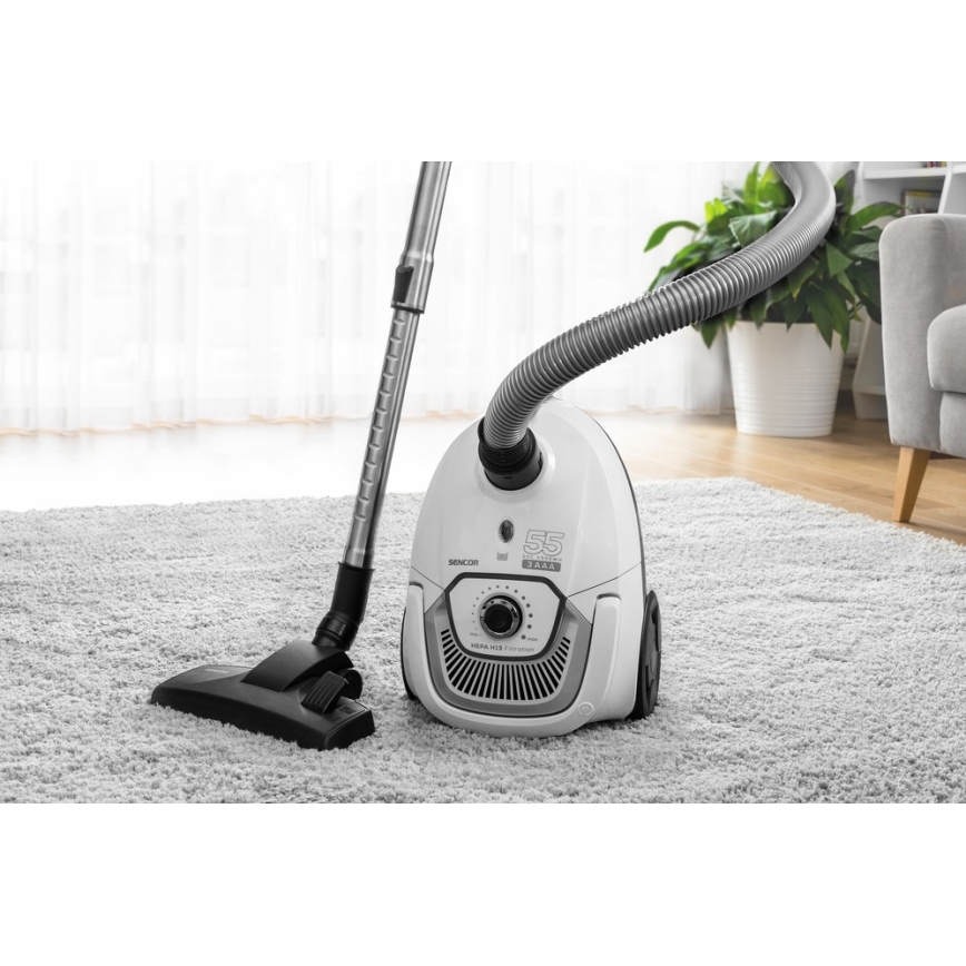 Sencor - Sáčkový vysavač 2 l 700W/230V bílá