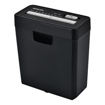 Sencor - Skartovač papíru A4 objem 10 l 190W/230V černá
