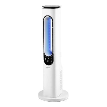 Sencor - Sloupový bezvrtulový ventilátor 50W/230V bílá + dálkové ovládání