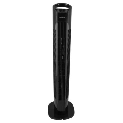 Sencor - Sloupový ventilátor 50W/230V černá + dálkové ovládání