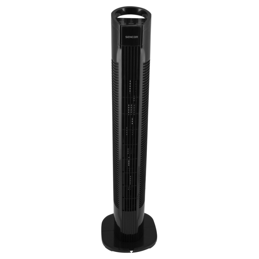 Sencor - Sloupový ventilátor 50W/230V černá + dálkové ovládání