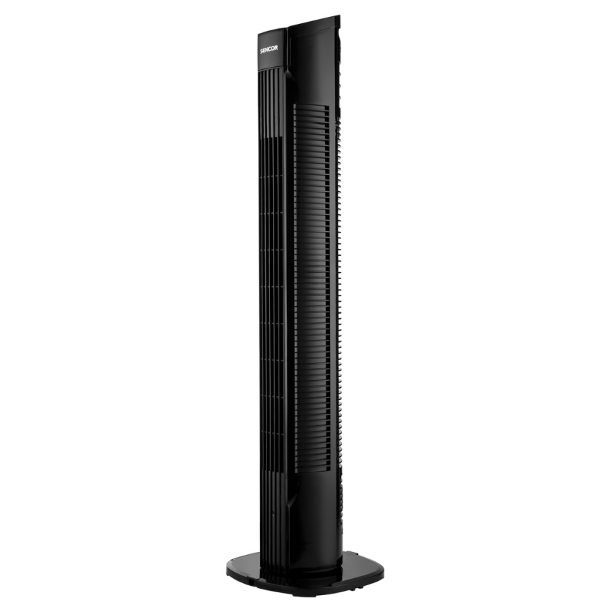 Sencor - Sloupový ventilátor 50W/230V černá + dálkové ovládání