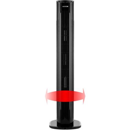 Sencor - Sloupový ventilátor 50W/230V černá