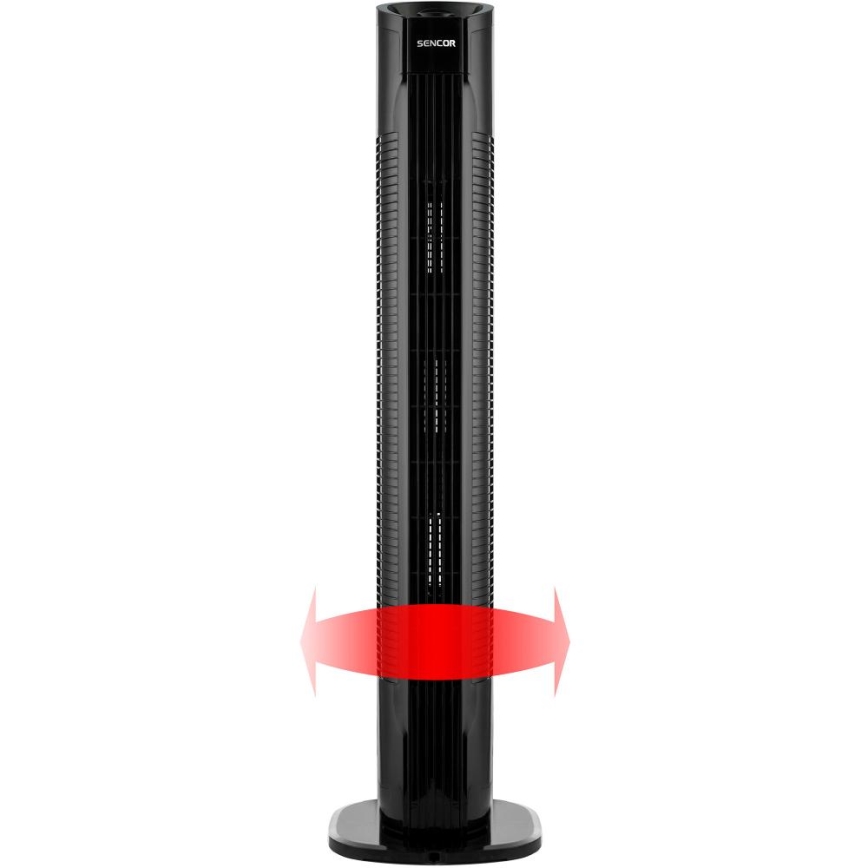 Sencor - Sloupový ventilátor 50W/230V černá