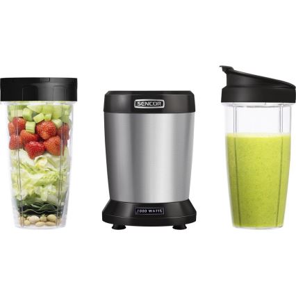 Sencor - Smoothie nutri mixér 1000W/230V stříbrná