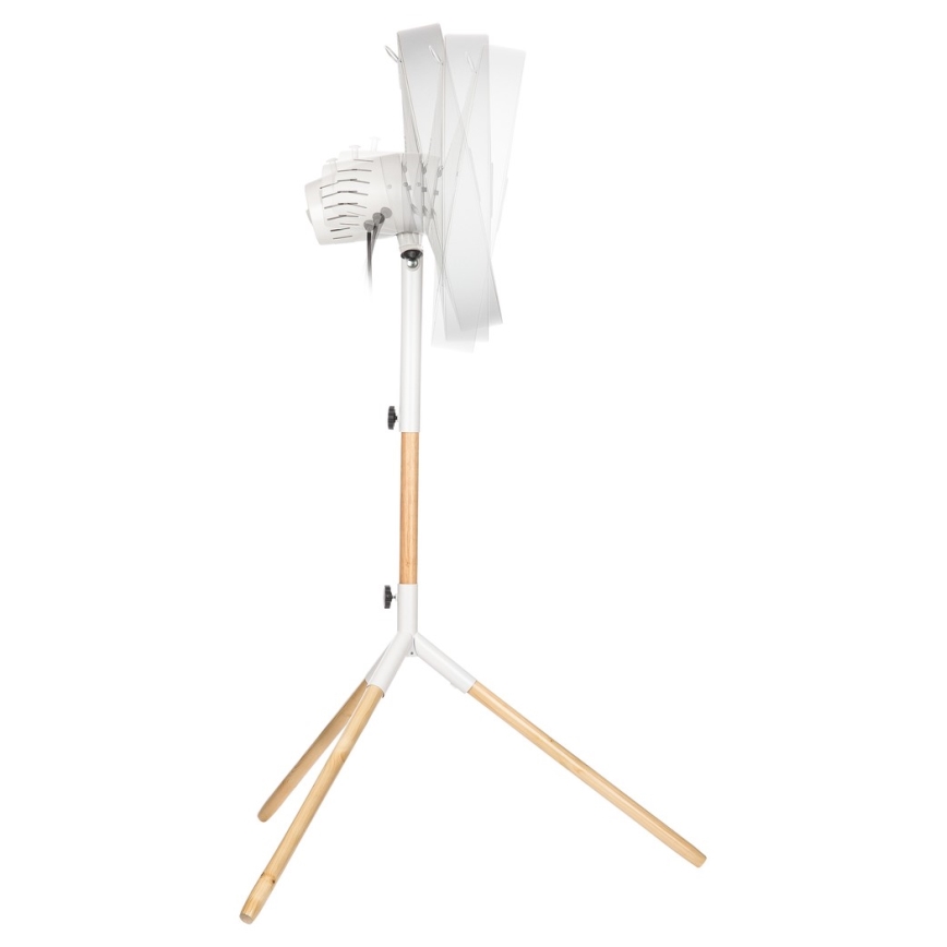 Sencor - Stojanový ventilátor 50W/230V bílá/buk