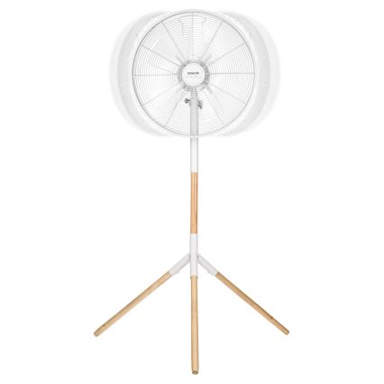 Sencor - Stojanový ventilátor 50W/230V pr. 40 cm bílá/buk