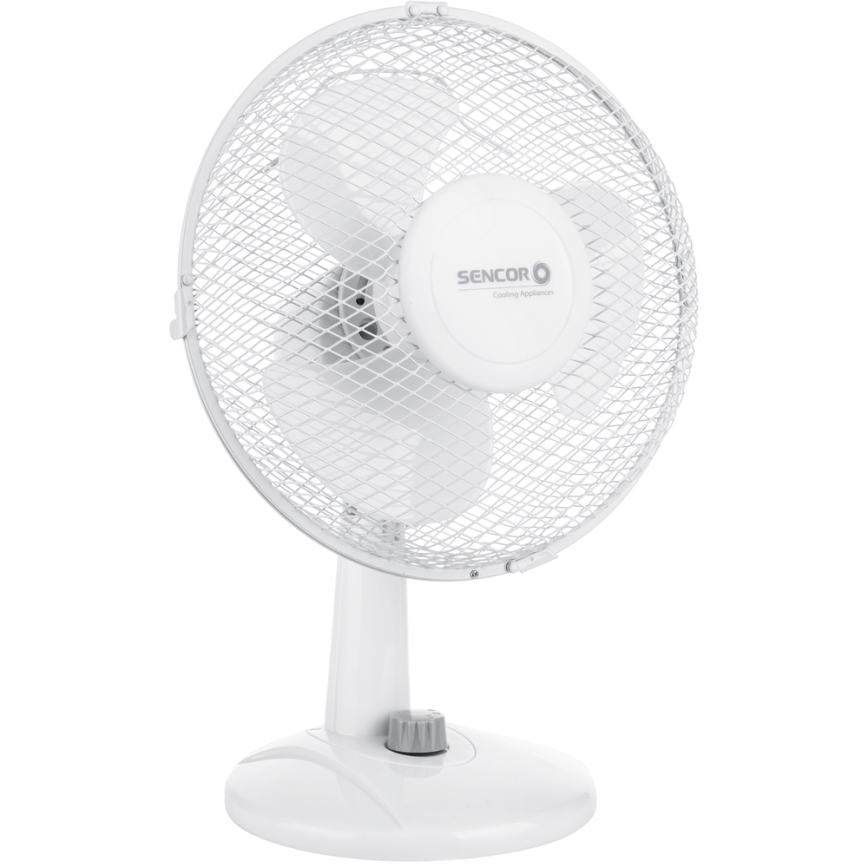 Sencor - Stolní ventilátor 30W/230V bílá