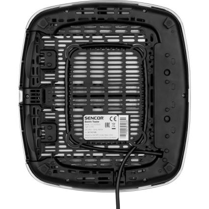 Sencor - Topinkovač se čtyřmi otvory 1600W/230V matný chrom