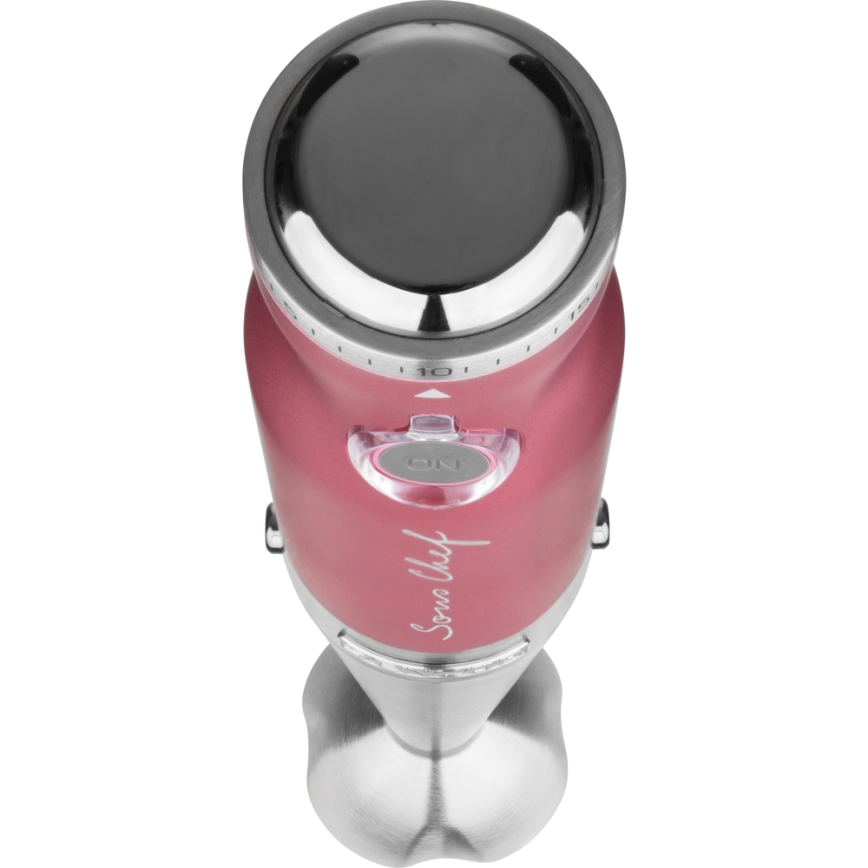 Sencor - Tyčový mixér 4v1 1200W/230V nerez/růžová