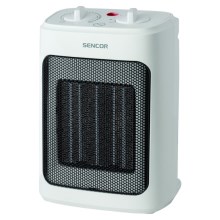 Sencor - Ventilátor s keramickým topným tělesem 900/1300/2000W/230V bílá