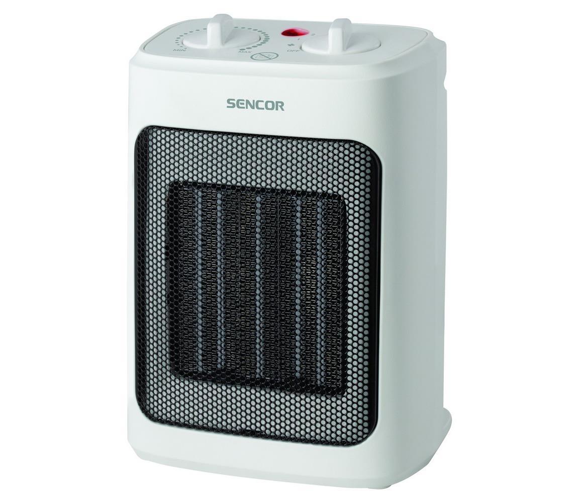 Sencor Sencor - Ventilátor s keramickým topným tělesem 900/1300/2000W/230V bílá FT0486